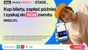 Blik Płacę Później x Stage24.pl, koncert, bilety, wydarzenie, stage24.pl stage24