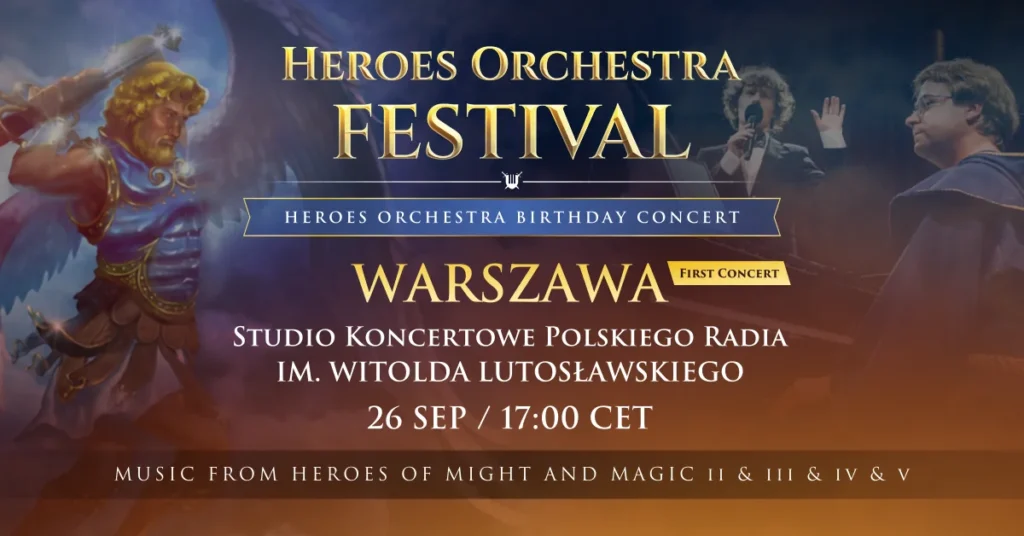 Heroes Orchestra Festival – Birthday Concert #1, Warszawa, 26 września 2026, godz. 17:00